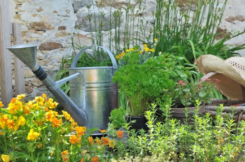 Skilled team members providing top-notch lawn maintenance
